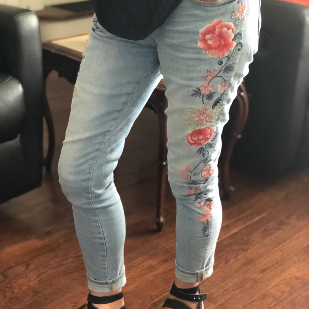 Embroidered Denim by Driftwood 💞
